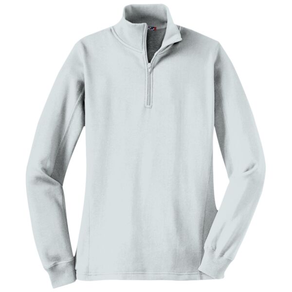 Ladies 1/4 Zip Sweatshirt Thumbnail